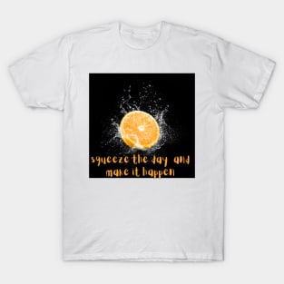 orange splash T-Shirt